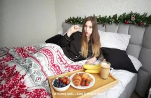 Bữa sáng giáng sinh cho chị kế ăn chuối Bữa sáng giáng sinh cho chị kế ăn chuối